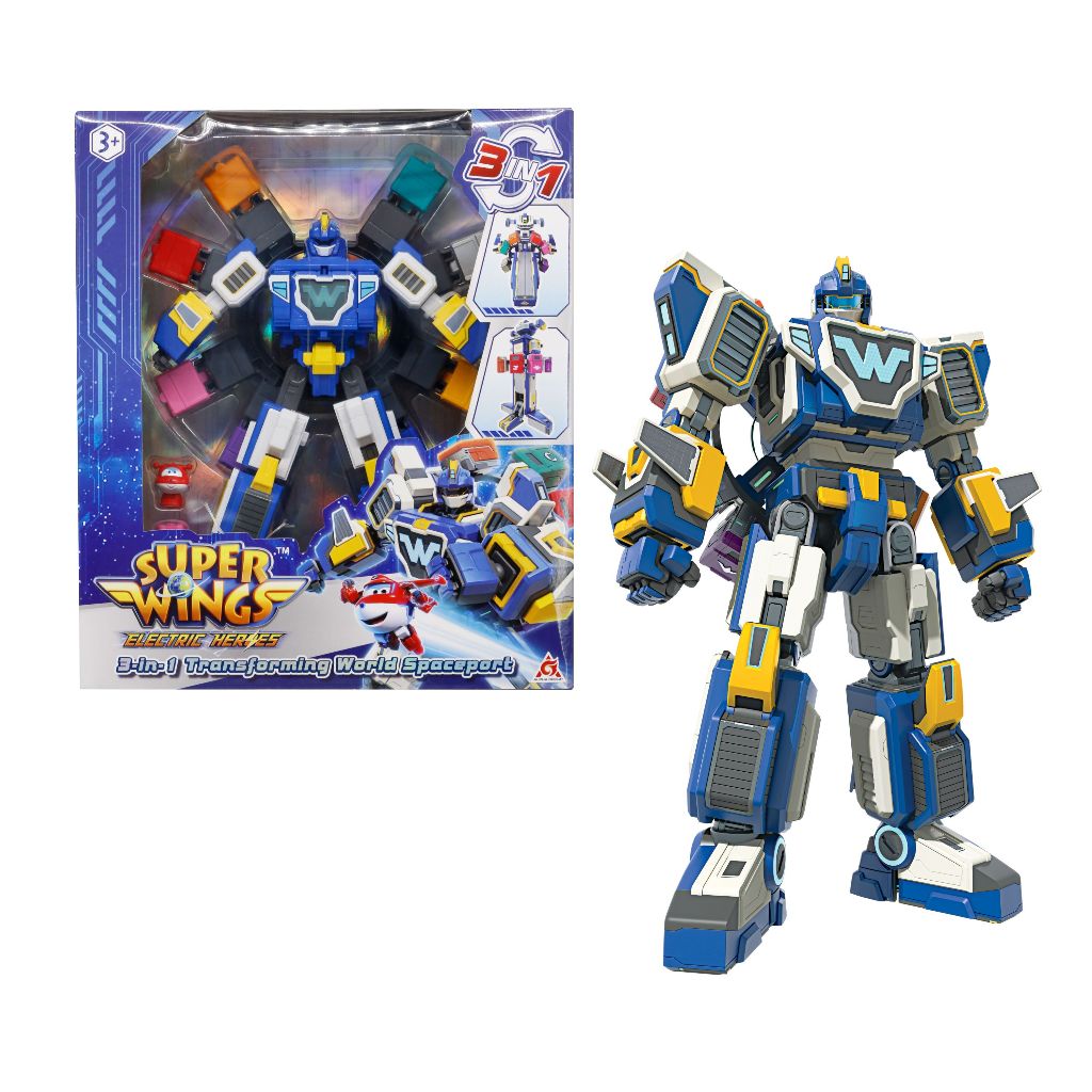 Super wings " Transforming world spaceport รหัส SW780288