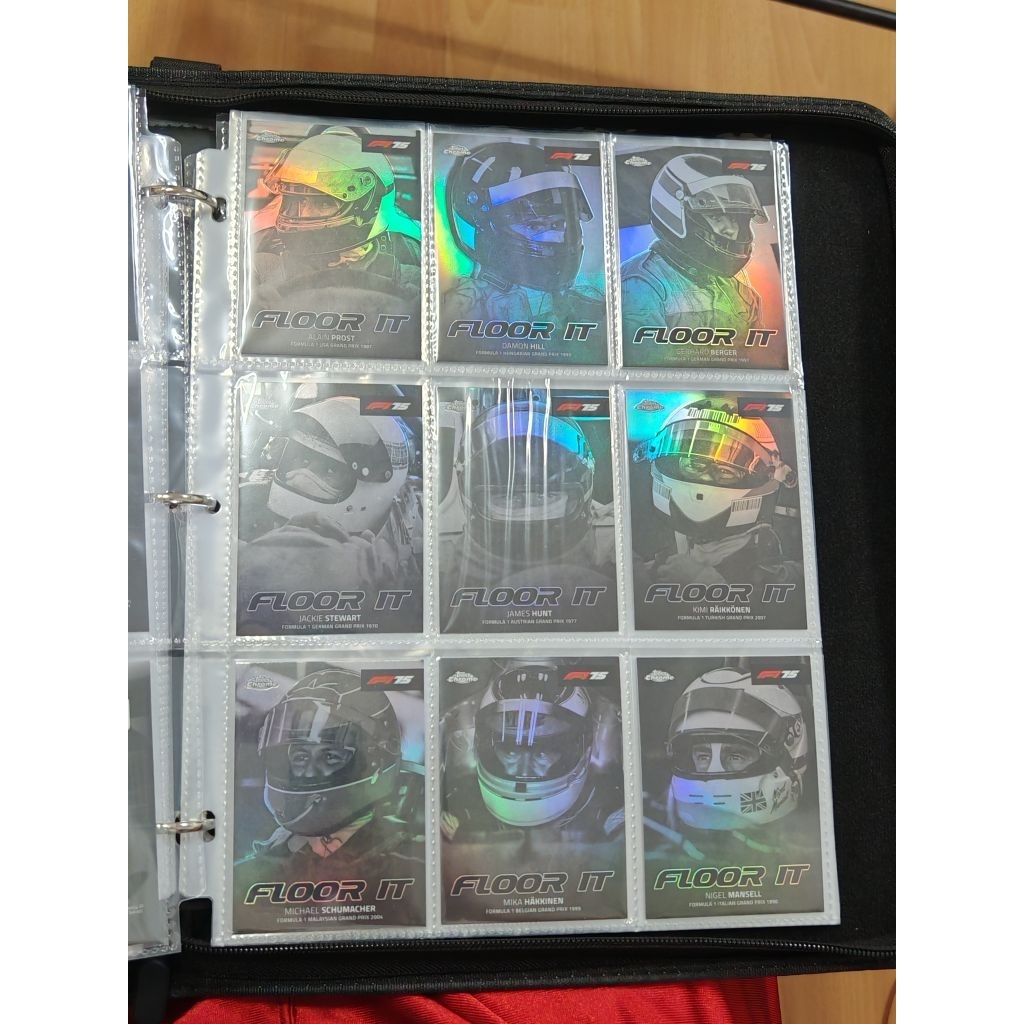 การ์ด f1 topps chrome 2025 floor it insert