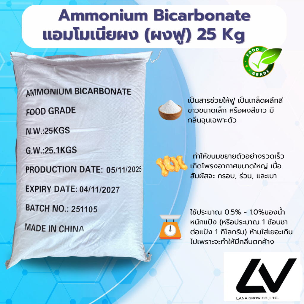 Ammonium Bicarbonate 25kg