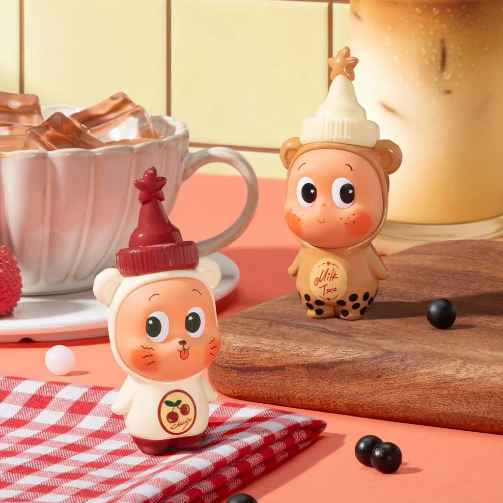 พร้อมส่ง🇹🇭 Twinkle Twinkle Bubble Tea & Cherry Iced Tea Figure