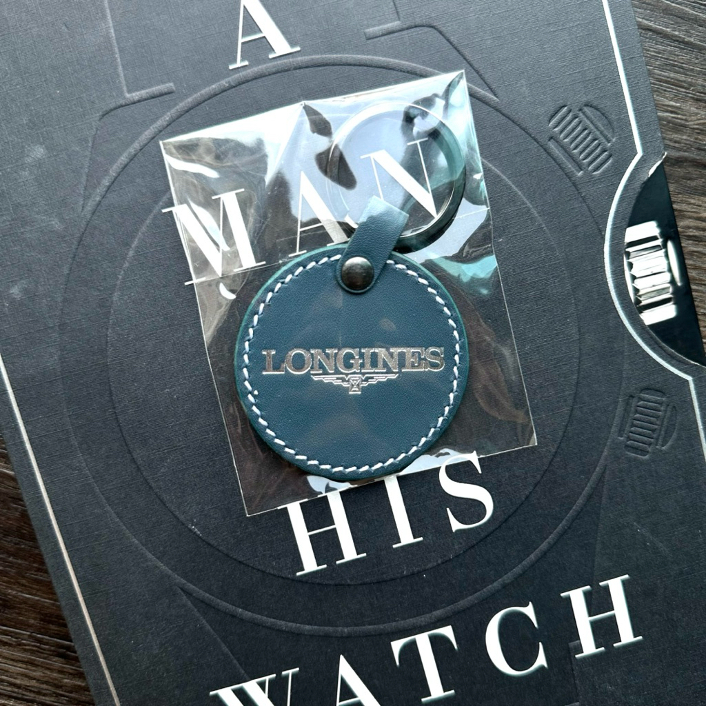 LONGINES WATCH KEYCHAIN ใหม่ แท้ 💯 ลองจินส์ นาฬิกา keyring navy rolex tudor omega timex breitling ha