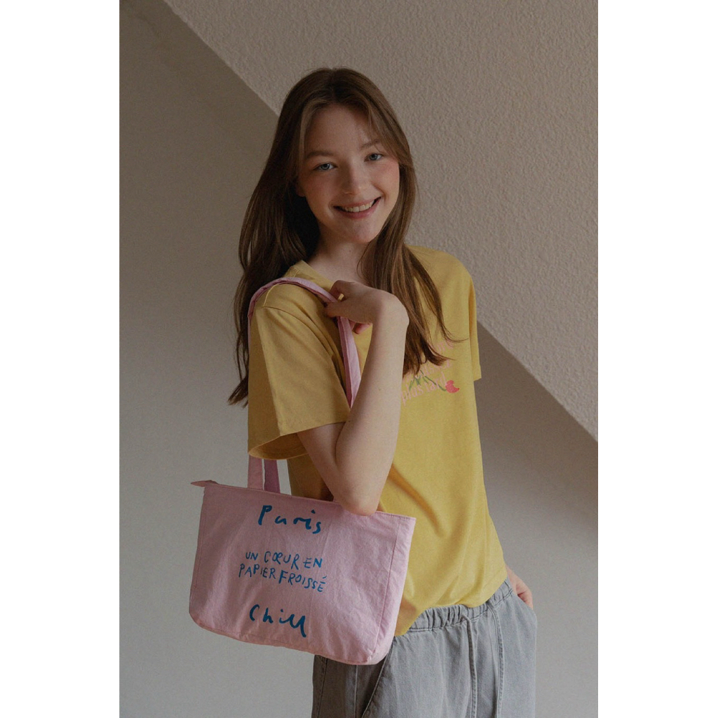 💓 Paper Heart Puffer Bag