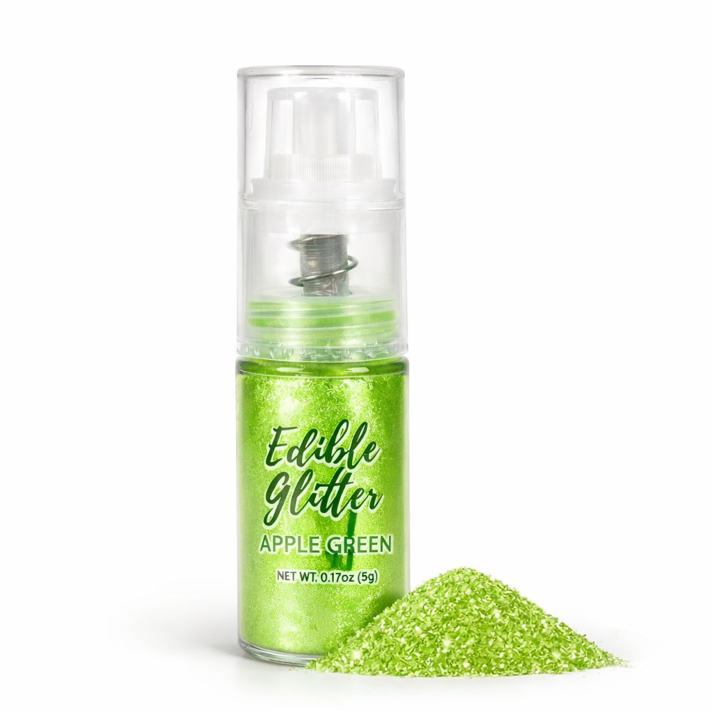 APPLE GREEN | EDIBLE GLITTER SPRAY