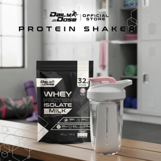 Daily Dose กระบอกเชคเวย์ 400 มล พร้อมลูกบอลผสมโปรตีน Protein Shaker 400 ml with Shaker Ball