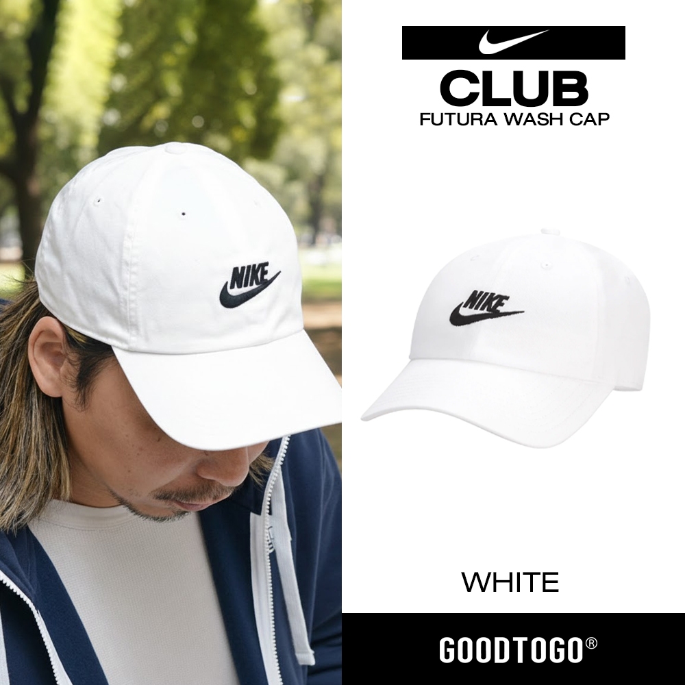 Nike ไนกี้ หมวกแก๊ป Club Unstructured Futura Wash Cap FB5368-100 / FB5368-451 / FB5368-613