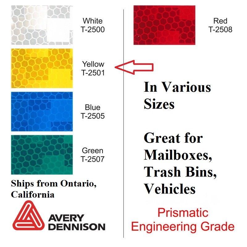 สติ๊กเกอร์สะท้อนแสง Avery Dennison ราคาขายPRIS หน้า 48" ยกม้วน (ยาว45เมตร)