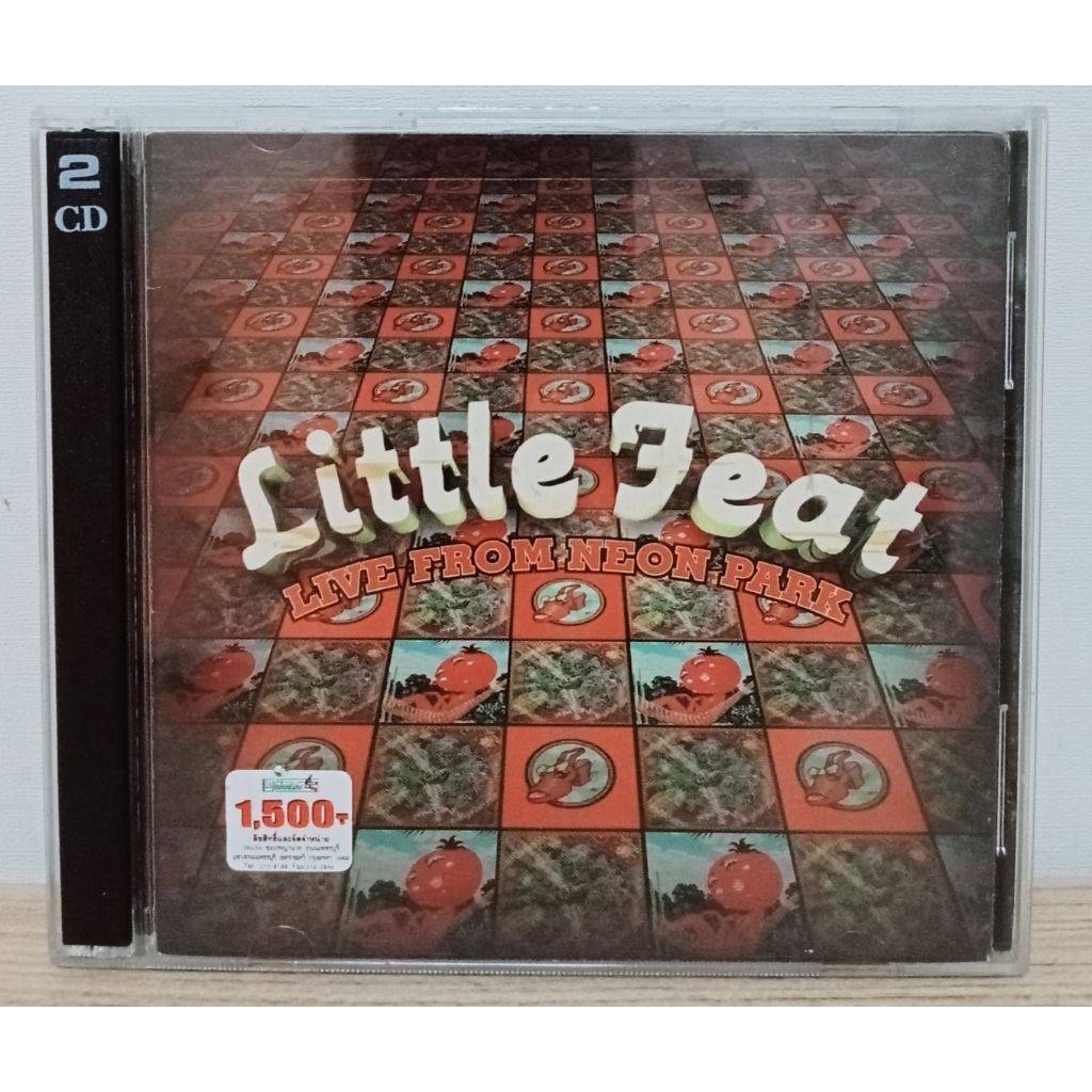 CD Rock, Classic RockLittle Feat - Live Neon Park( 2CD )
1993 BMG Music
Made In USA
สภาพ 85-90%