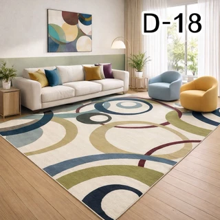 [ พรมปูพื้น 3D ] พรม พรมแต่งบ้าน พมปูพื้นห้องสไตล์โมเดิร์น มินิมอล มี 2, 3.5, 4, 6ฟุต ( 24ลายให้เลือก )