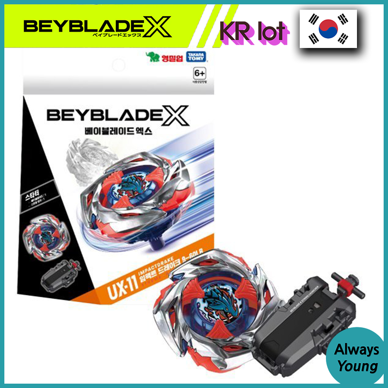 TAKARA TOMY Beyblade X UX-11 IMPACTDRAKE 9-60LR เบเบลด
