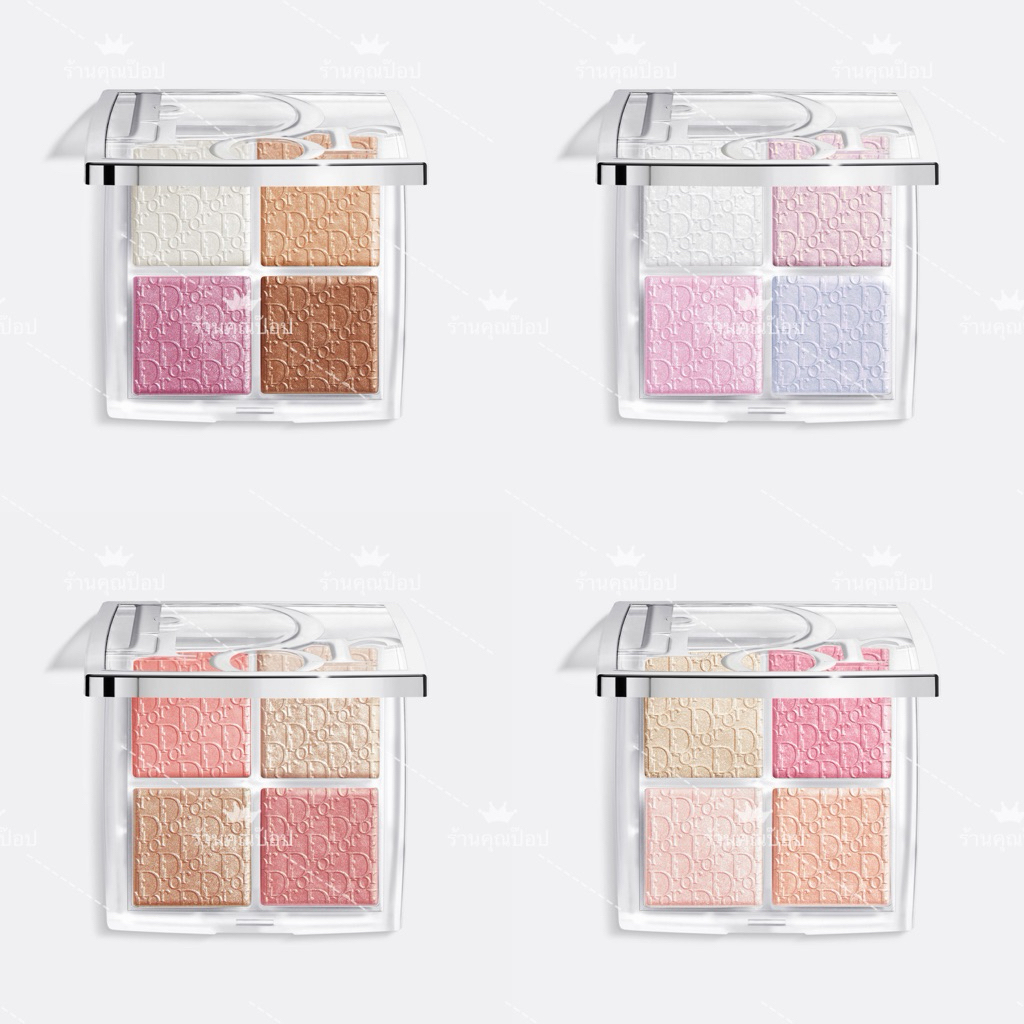 พร้อมส่งพร้อมถุง‼️Dior Backstage Glow Face Palette Highlight & Blush 10g รุ่นหายาก004🇯🇵(พร้อมถุง)
