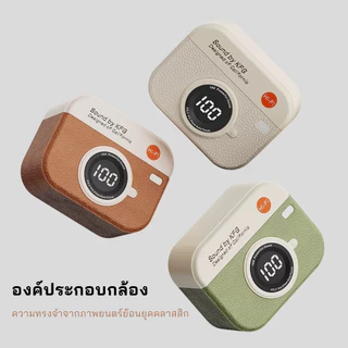 TRUE WIRELESS หูฟังกล้องรุ่นใหม่ล่าสุด แบบหนีบหู ดีไซน์ย้อนยุค ลดเสียงรบกวน Bluetooth 5.4 HIFI เสียงรอบทิศทาง