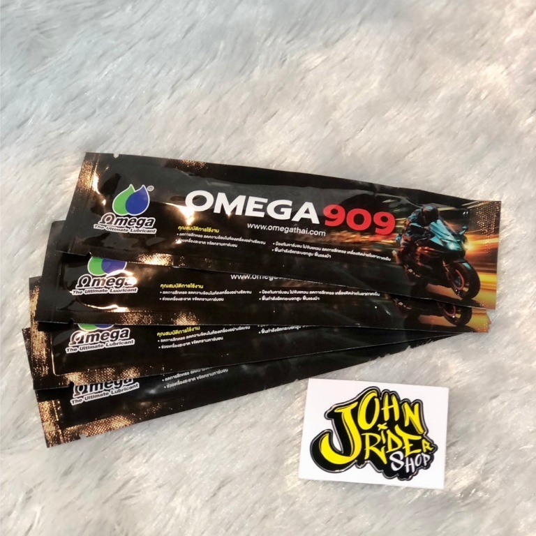 หัวเชื้อน้ำมันเครื่อง OMEGA 909 แบบซอง7ml