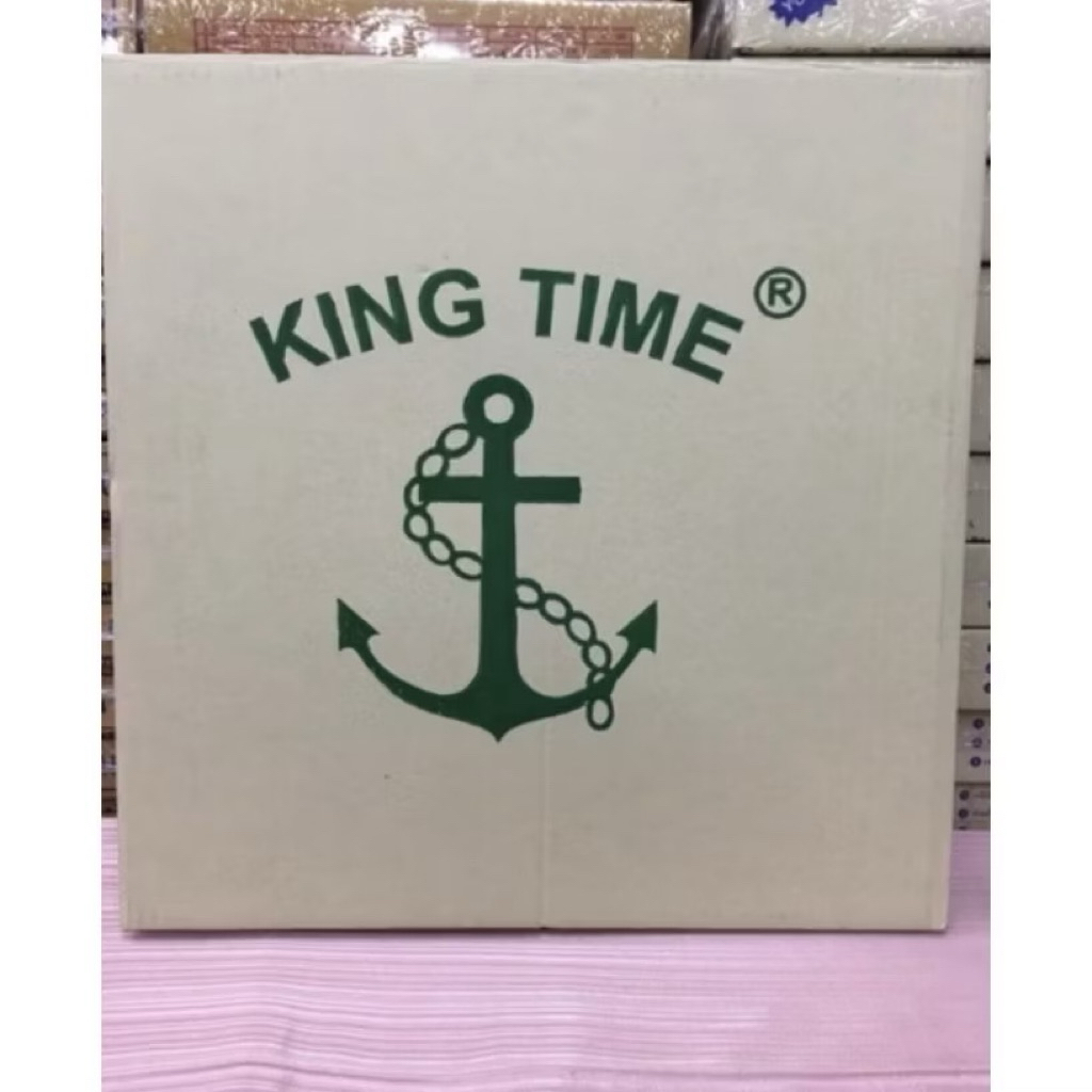 นาฬิกาแขวน สมอ King Time16นิ้ว รุ่น016 KING TIME นาฬิกาแขวนติดผนัง ตราสมอแท้ เดินเรียบ ไร้เสียงรบกวน ขนาดใหญ่ เห็นชัดเจน ราคา ถูกที่สุด ดีลบีเคเค แกลเลอรีภาพที่ 3