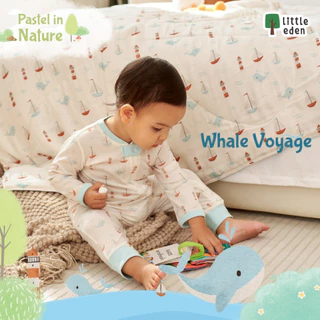 ใหม่! Little Eden - ชุดนอนหมีเด็กเล็ก อายุ 0-18 เดือน (Pastel in Nature Collection)