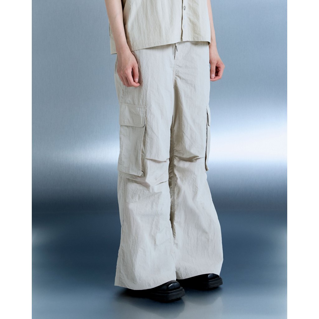 Bone V Nylon Cargo Pants