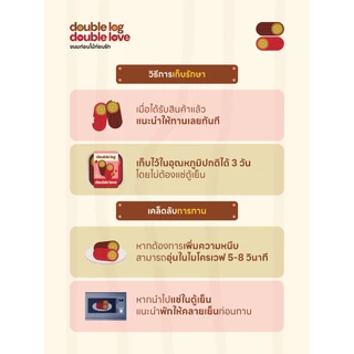 Bonnana - ขนมท่อนไม้ท่อนรัก (1 กล่องมี 2 ชิ้น)