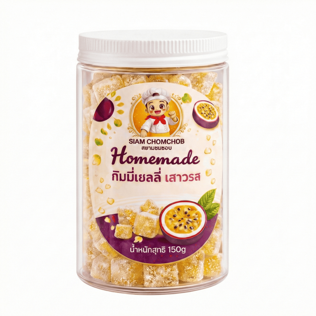 กัมมี่เยลลี่ เสาวรส สยามชมชอบ  180g ราคาถูก Shopee Lazada