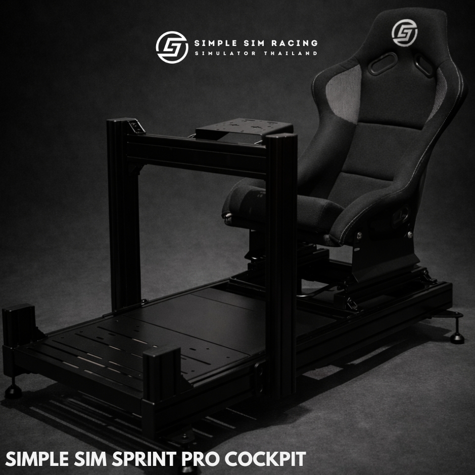 ***ทักแชทเพื่อส่งที่อยู่จัดส่ง***Simple Sim Racing Sprint Pro Cockpit
