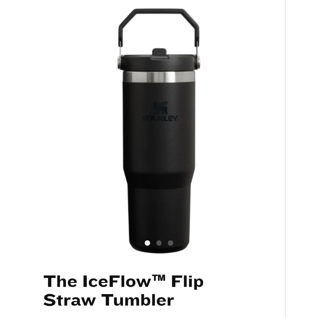 แก้วเก็บความเย็น STANLEY The IceFlow Flip Straw Tumbler 30oz.