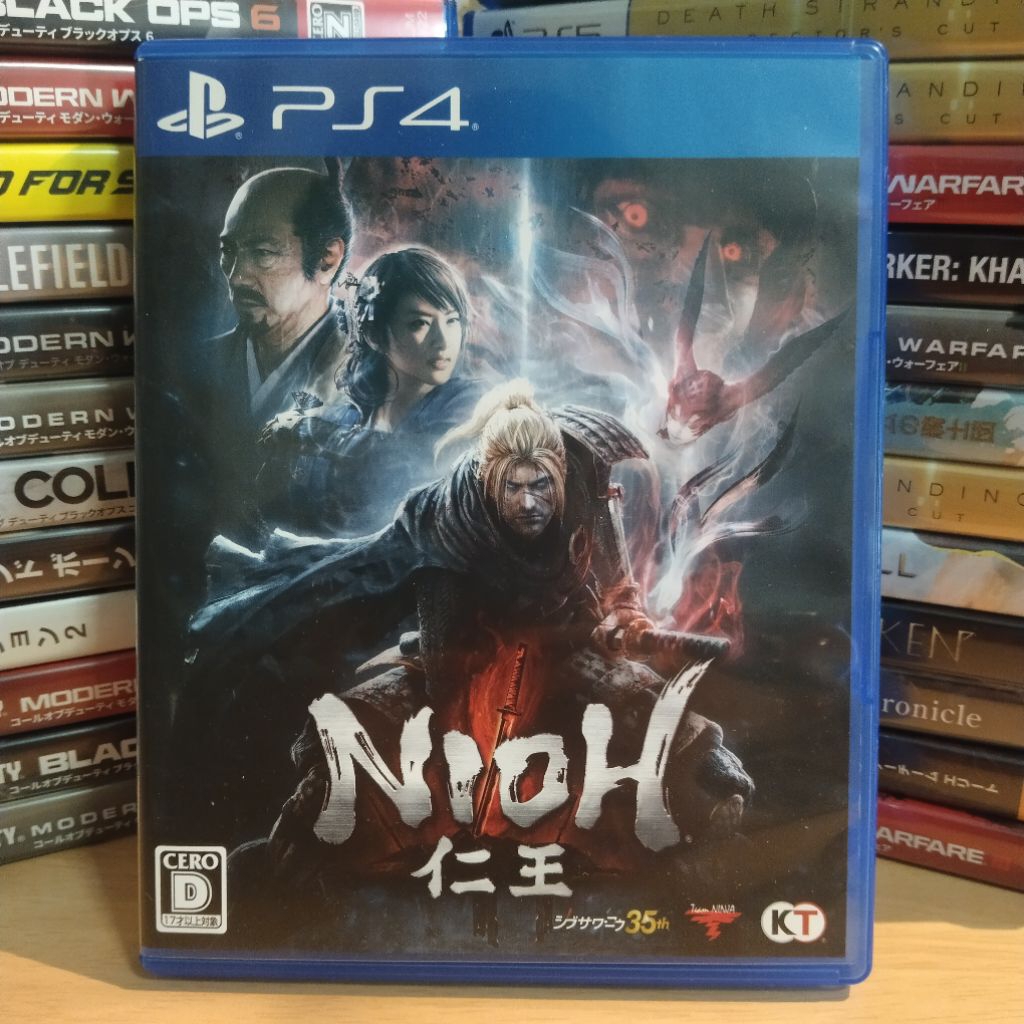 Nioh Ps4 Zone 2 / แผ่นเกม Ps4