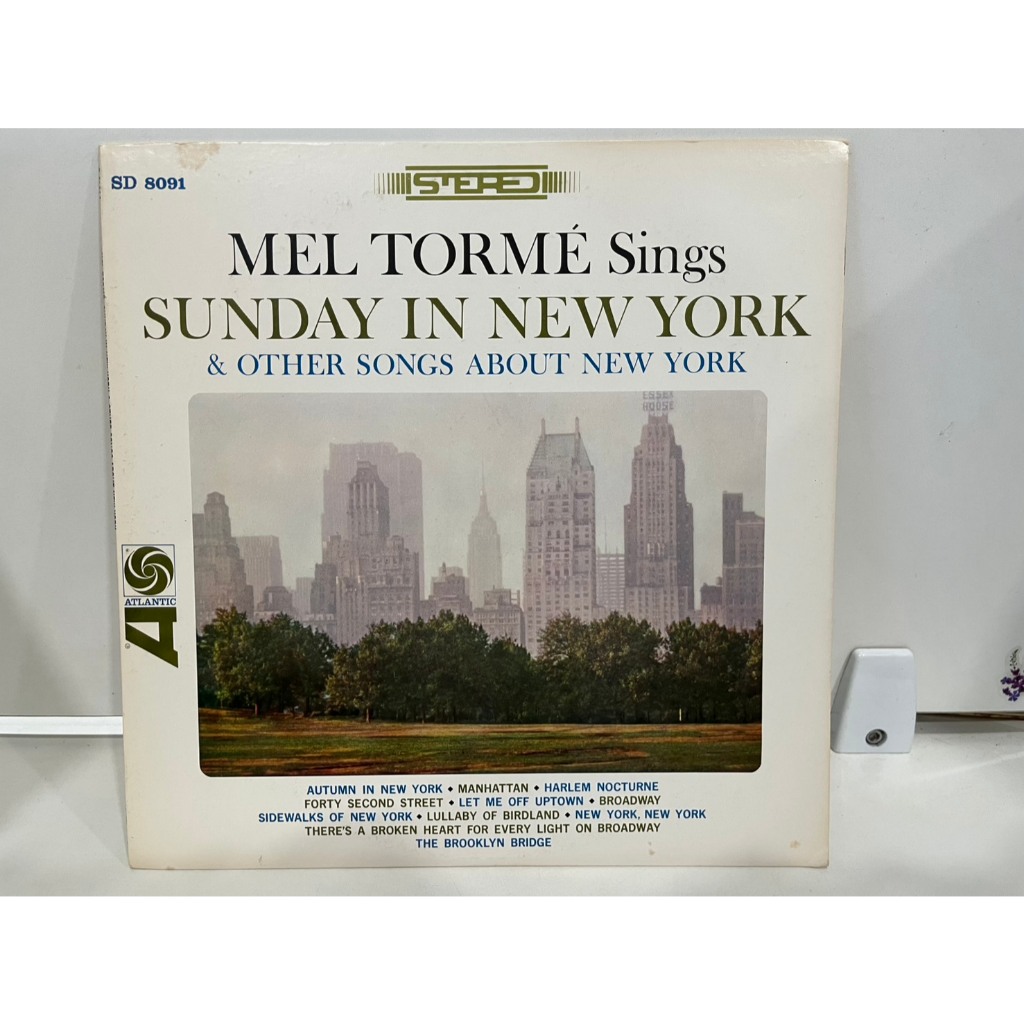 1LP Vinyl Records แผ่นเสียงไวนิล  MEL TORMÉ Sings SUNDAY IN NEW YORK  (J5D187)