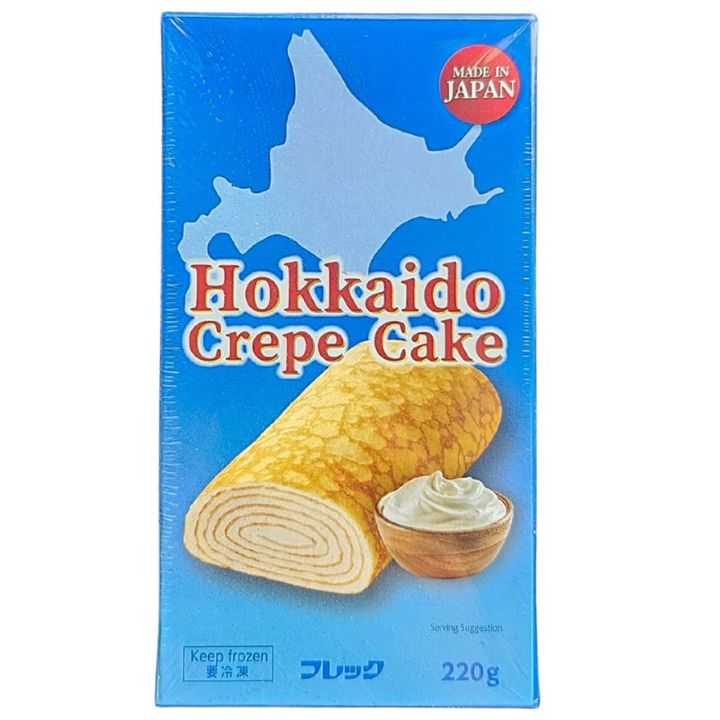 Ajinomoto  Hokkaido Crepe Cake ฮอกไกโดเครปเค้ก 220g