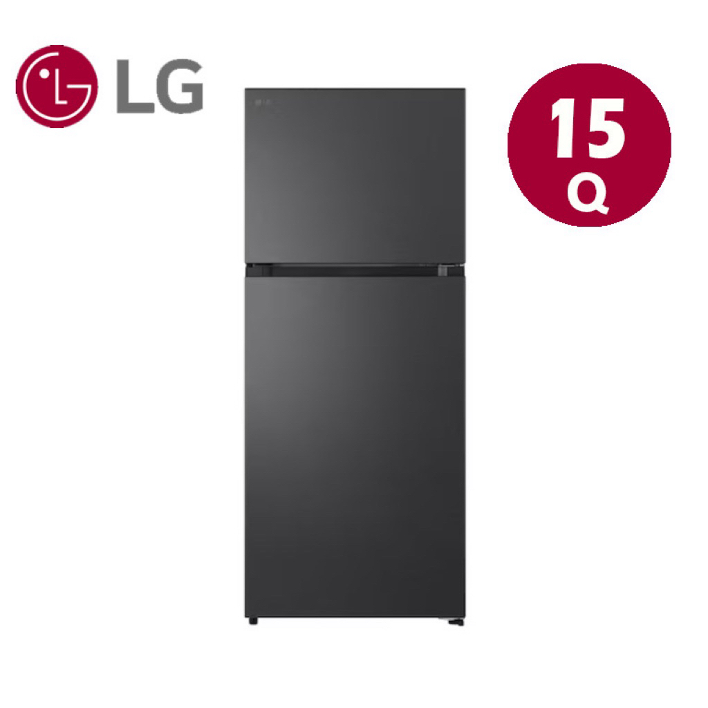 ตู้เย็น LG 2 ประตู รุ่น GC-B422MBBM ขนาด 15 คิว สีดำ