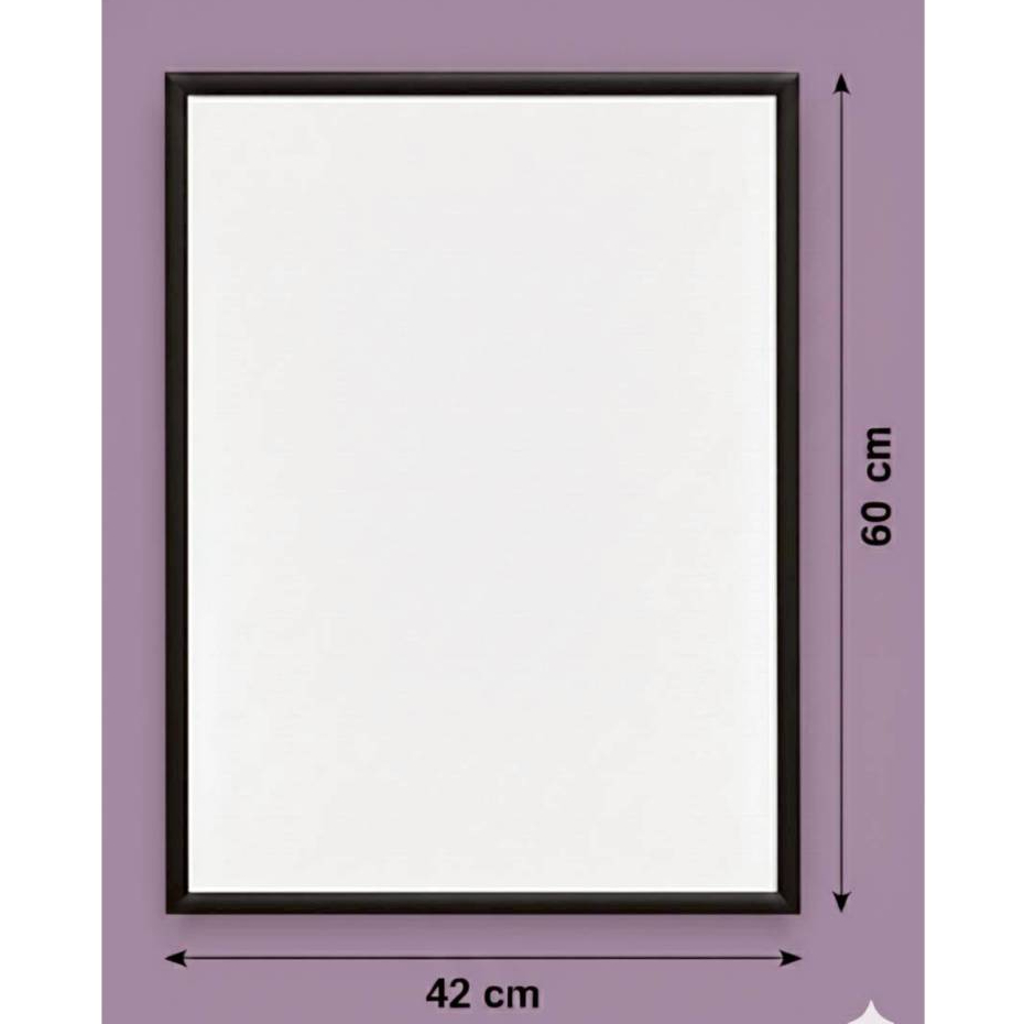 กรอบรูปสีดำA2(60x42cm.) กรอบรูปA2(60x42cm.)สีดำ ทันสมัย กรอบรูปแขวนผนัง กรอบรูปสีพาสเทล กรอบรูปวินเท