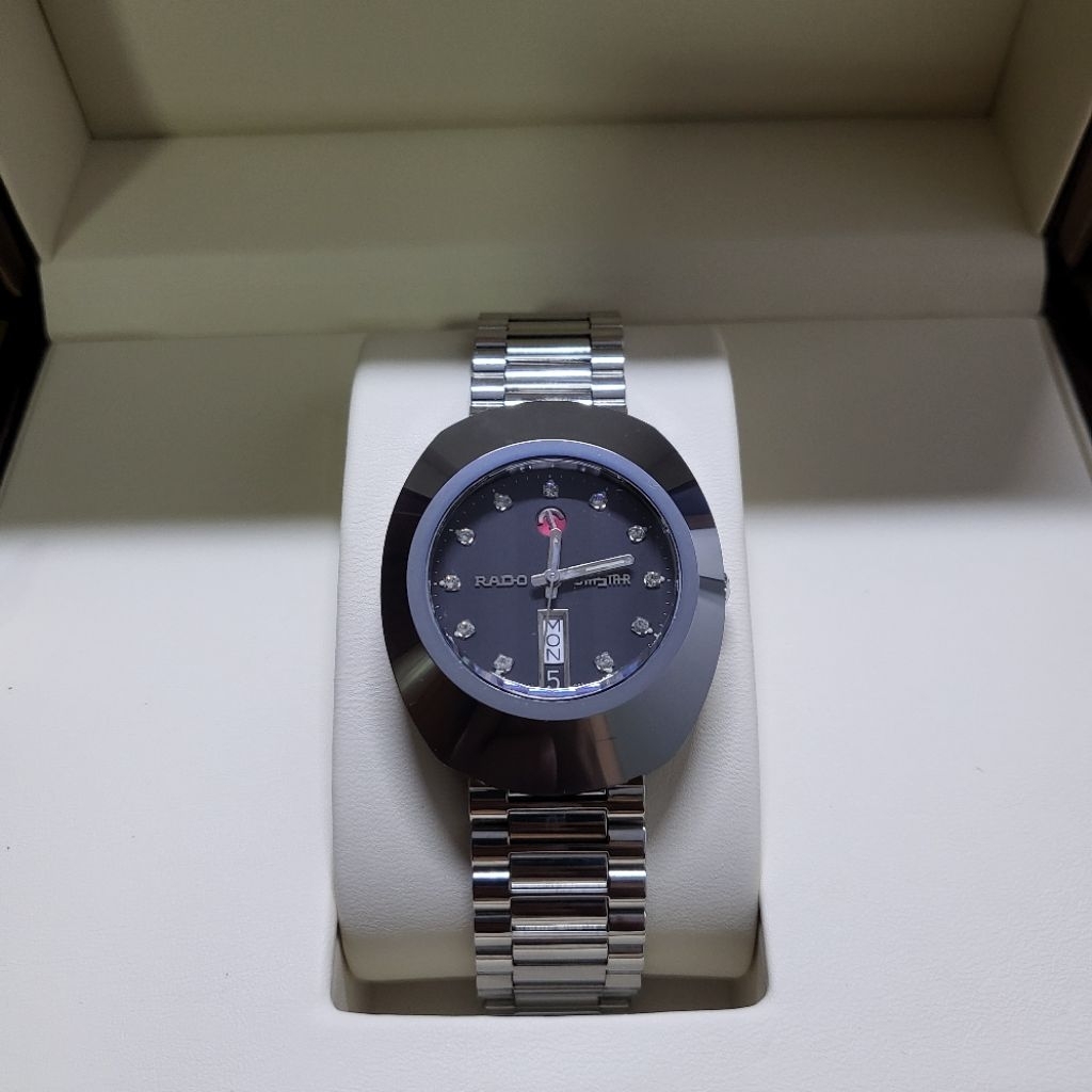 RADO DIASTAR ORIGINAL AUTOMATIC 35MM. SILVER CEREMOS. 
