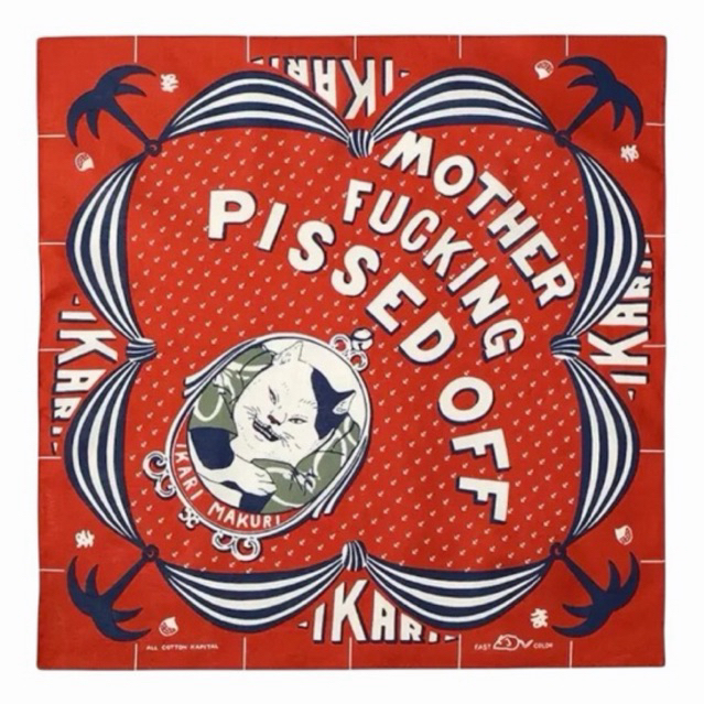 NEW !!! Kapital Ikari Makuri Bandana Cloth