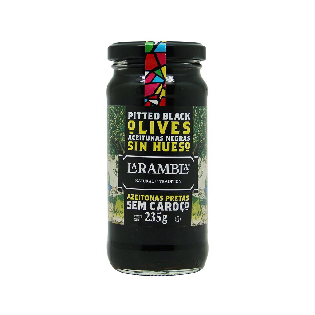 La Rambla Manzanilla Olives Stuffed with Pimento/Olives Anchovy/Green Manzanilla Olives/Pitted Black