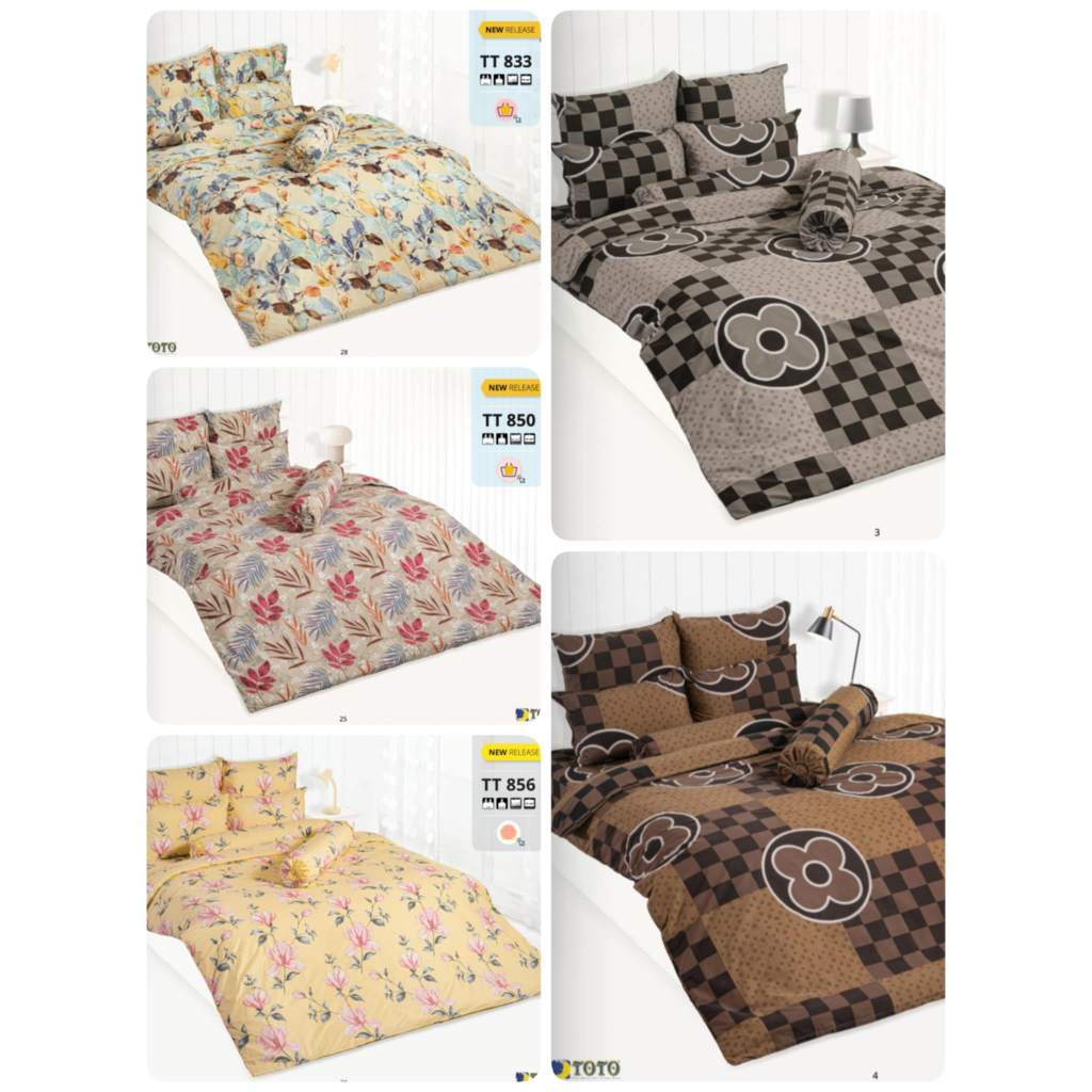 ผ้าปูที่นอน 3.5 ฟุต/5 ฟุต/6 ฟุต TOTO ลายทั่วไป