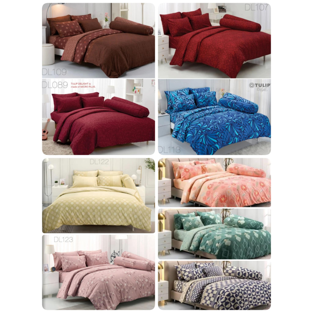 ผ้า​ปูที่นอน​ Tulip​ Delight​