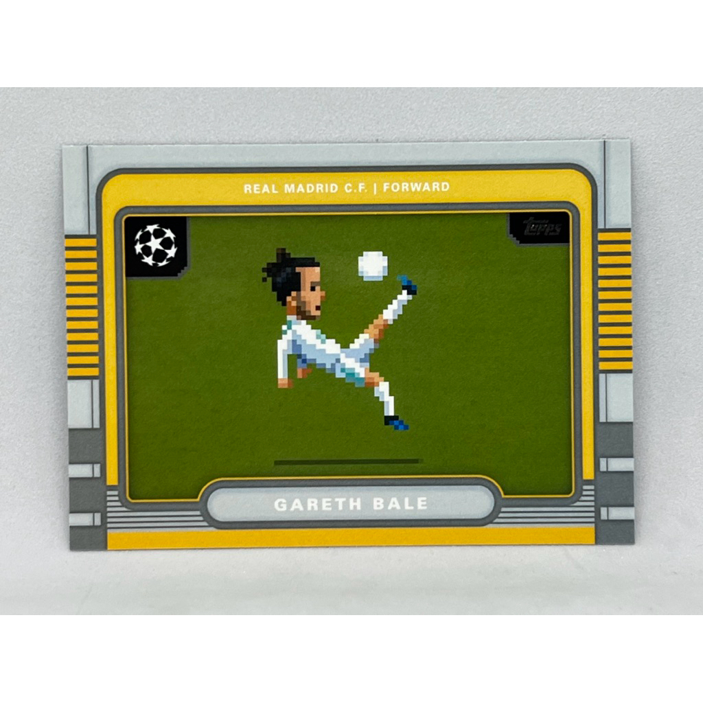 การ์ดฟุตบอล Topps 2024 - 2025 UCC Gareth Bale 8 Bits Base