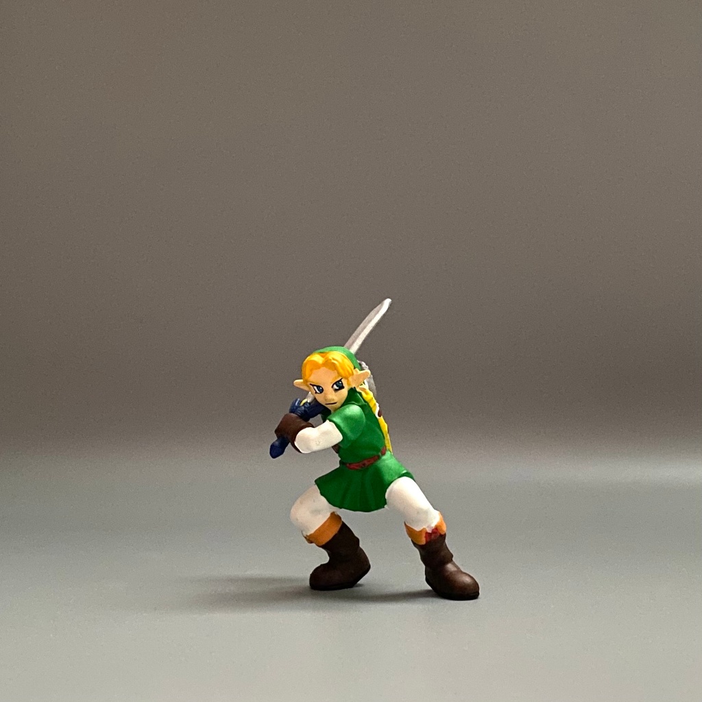 LINK : The Legend of Zelda : Ocarina of Time : YUJIN Gashapon Set