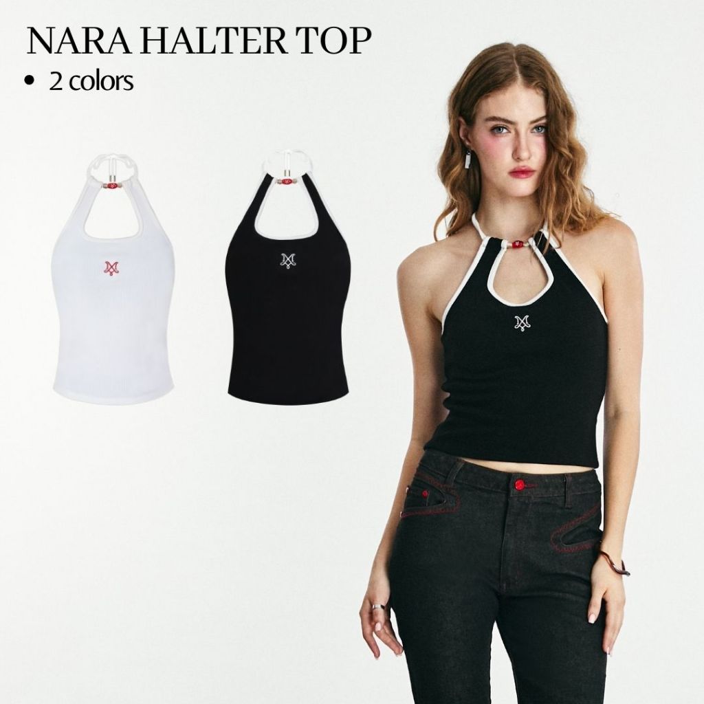 Merge Official - Nara Halter Top (พร้อมส่ง)