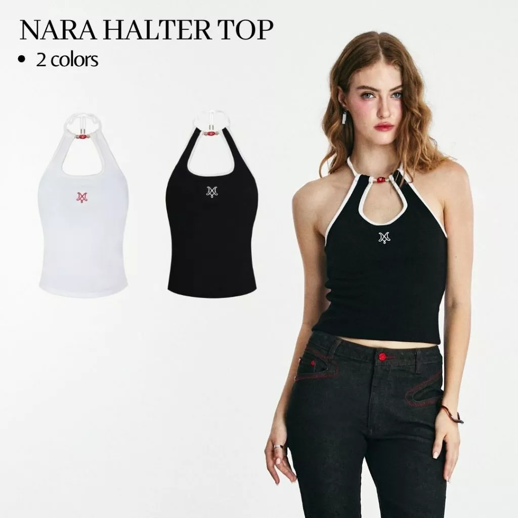 Merge Official - Nara Halter Top (พร้อมส่ง)