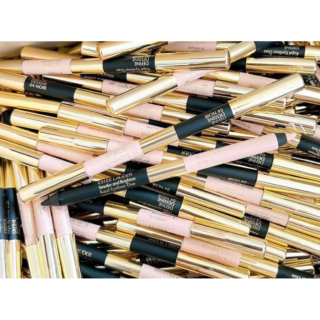 ESTEE LAUDER Smoke and Brighten Kajal Eyeliner Duo #04 Noir-Cream