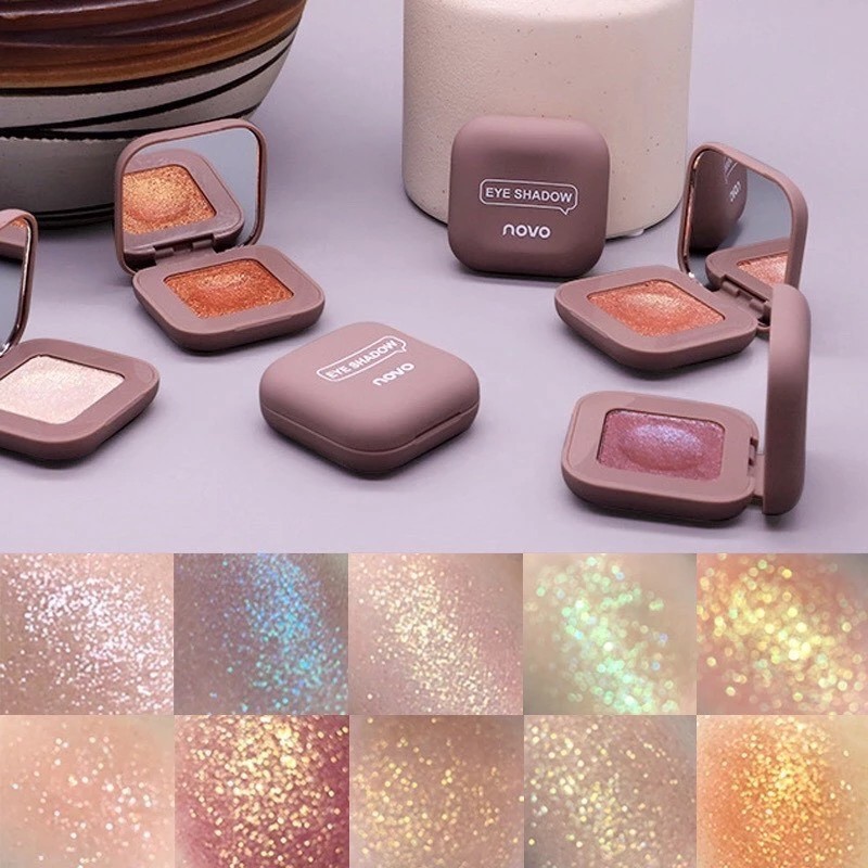ส่งไว Novo Eyeshadow โนโวอายแชโดว์ 5280(ใหม่/แท้) เนื้อกลิตเตอร์ ประกายเงาวิ้ง