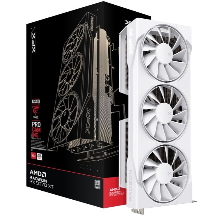 XFX SWIFT RX9070XT 16GB GDDR6 WHITE