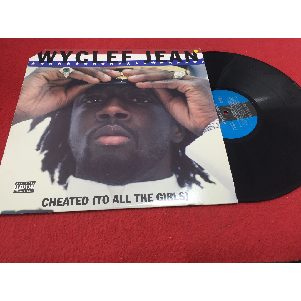 Wyclef Jean - Cheated ขนาด 12 นิ้ว LP ร้าน PinHaiMusic B105