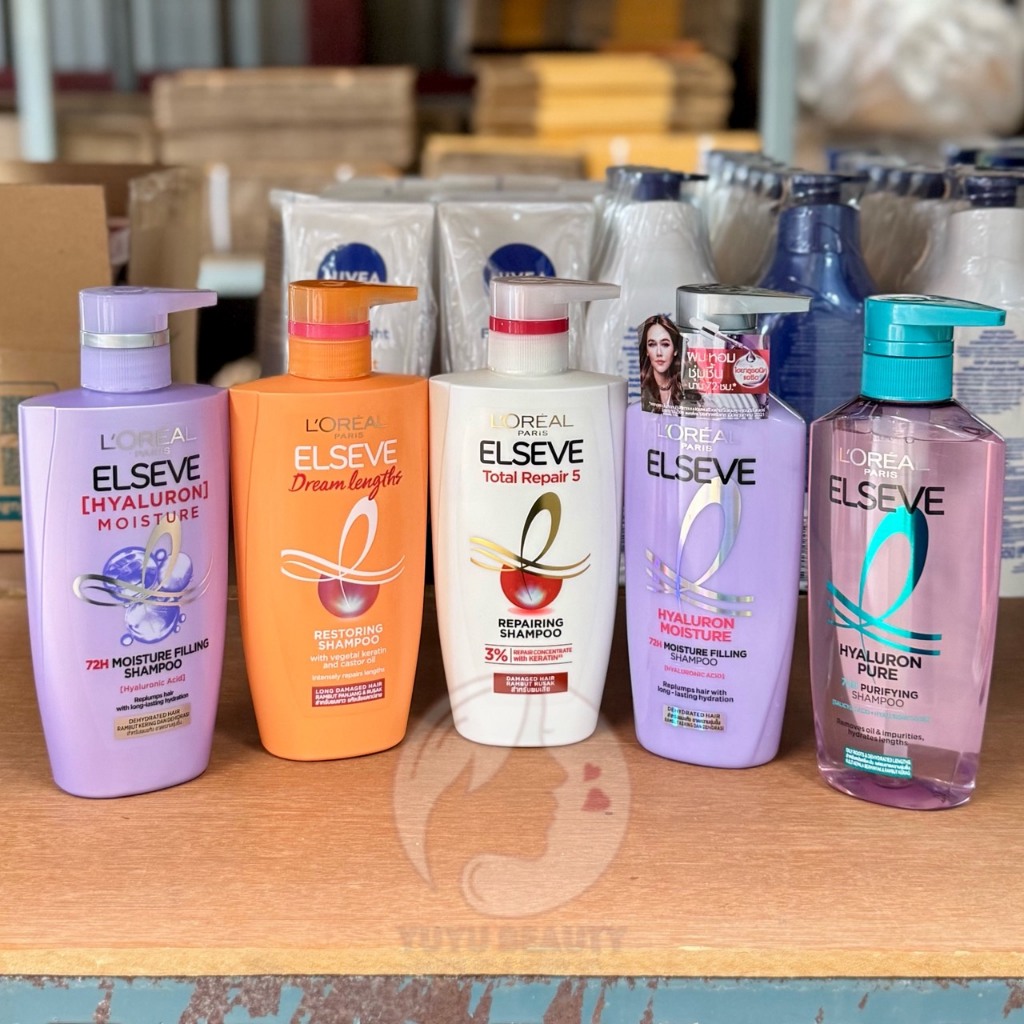 L'OREAL Paris Elseve Shampoo 400 Ml. ลอรีอัล ปารีส เอลแซฟ แชมพู 400 มล.