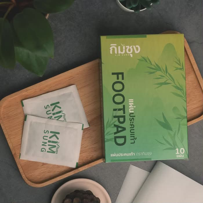 KIM SUNG แผ่นประคบเท้า ตรากิมซุง