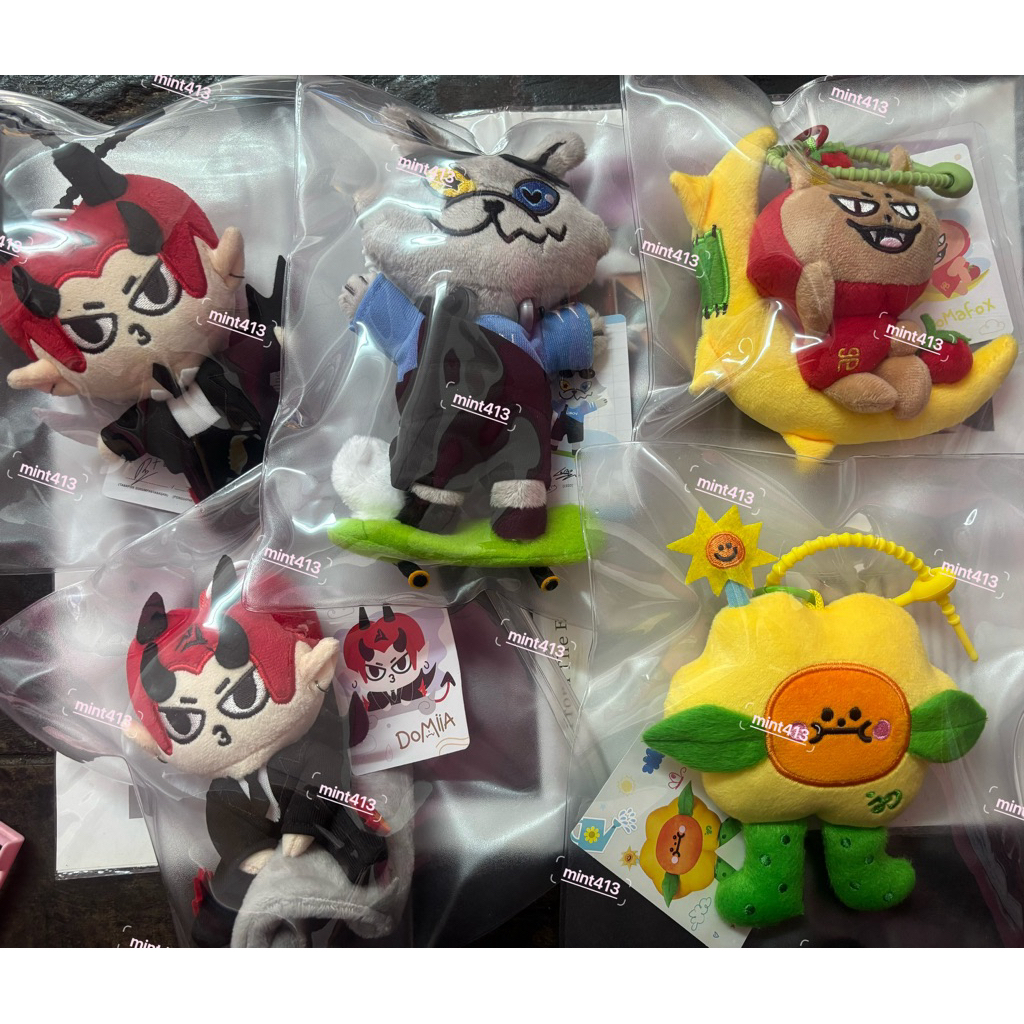 ✅พร้อมส่ง🚚 ตุ๊กตาหลานๆlykyou,Tomafox,Jaidee,Domiia