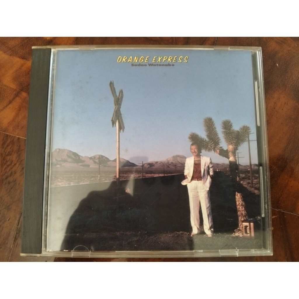 ซีดีเพลง cd music  Sadao Watanabe Orange Express แผ่นญี่ป่น  มือสอง สภาพดี ลิขสิทธิ์แท้