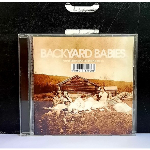 CD ซีดีเพลง Backyard Babies / People like people like people like us                            -s16