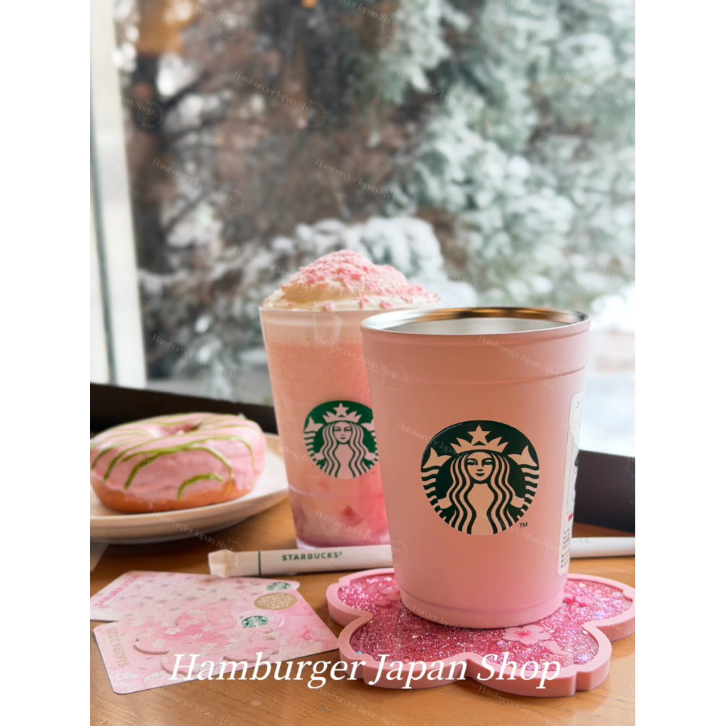 Starbucks SAKURA2026 2-Way Stainless Steel Cup Holder Matte Pink 355ml thumbnail 6