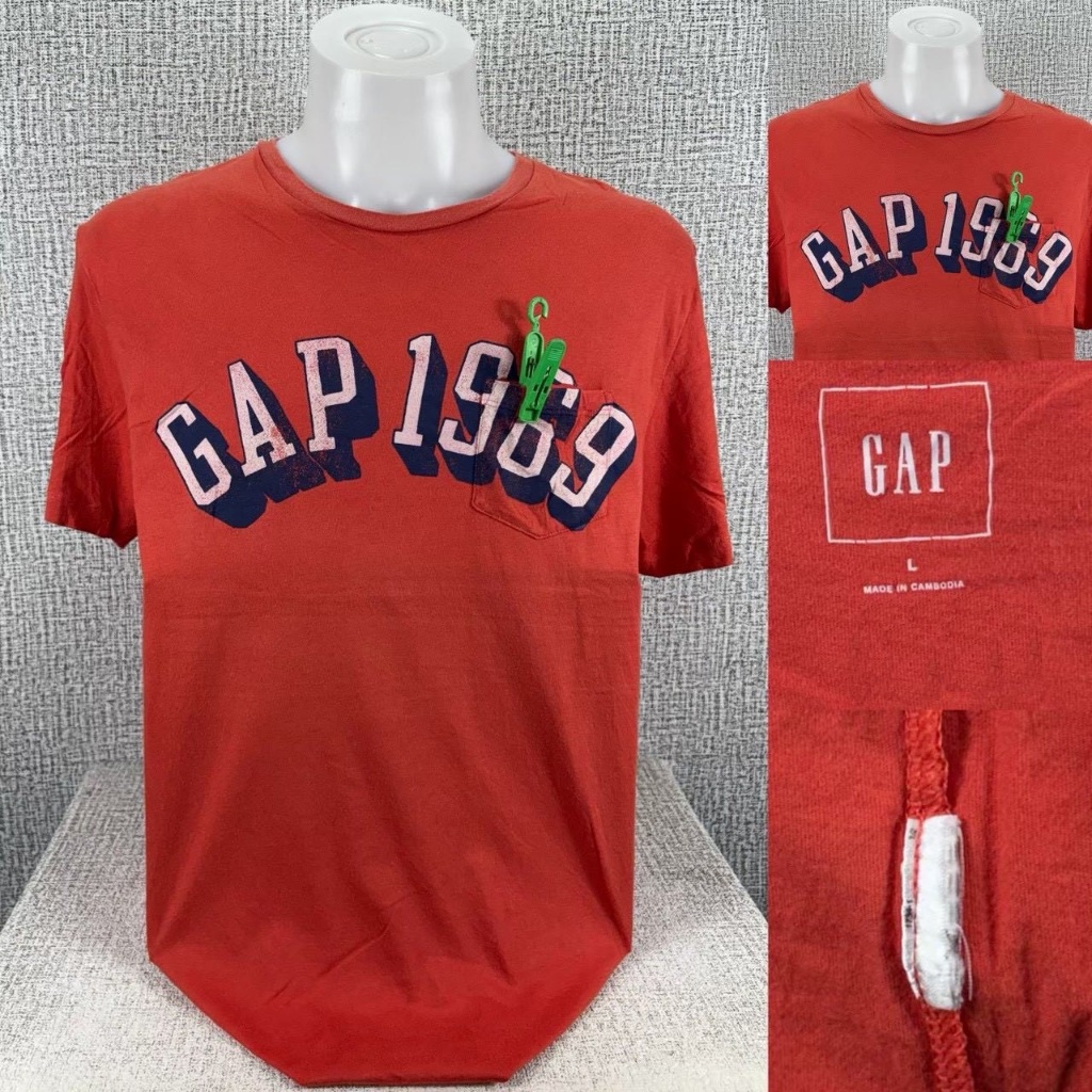 เสื้อยืด  คอกลม  GAP