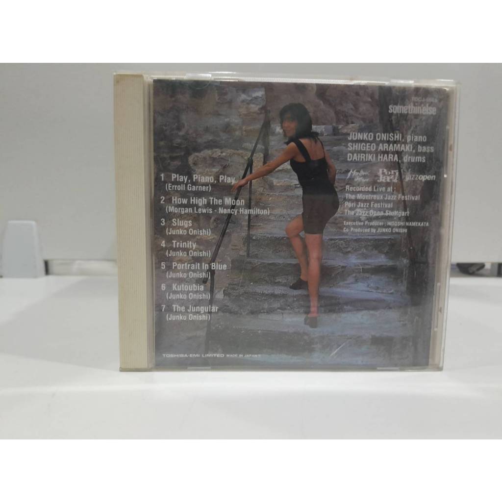 1 CD  MUSIC ซีดีเพลงสากล Play, Piano, Play - Junko Onishi Trio In Europe  (A15E94)