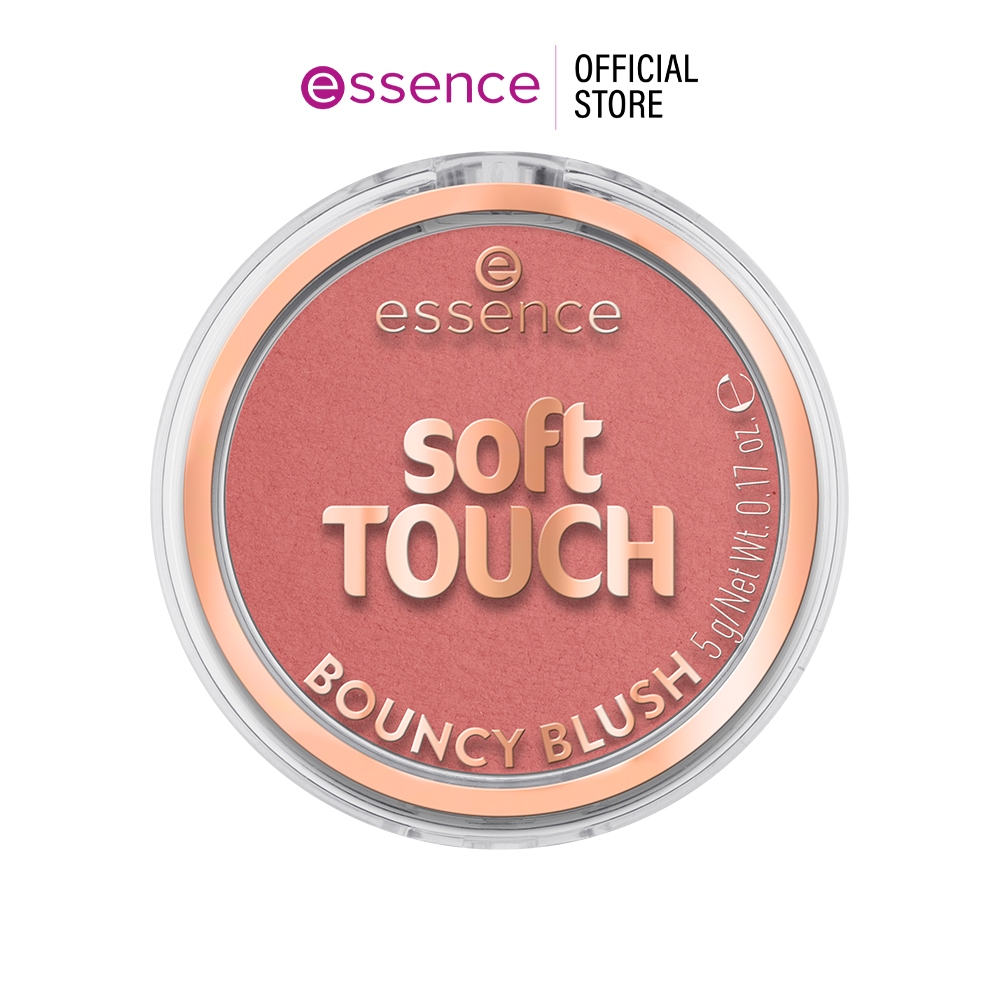 (NEW) essence soft TOUCH BOUNCY BLUSH 10 บลัชออนเนื้อสัมผัสนุ่มดุจครีม สีชัด ติดทน